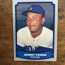 1988 Pacific Baseball Legends - #105 Johnny Podres