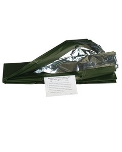 Rettungssack notbiwaksack ALU ARGENT