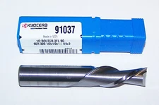 1/2" (.5000")  2 FLUTE CARBIDE DOWN CUT ROUTERS SGS for WOOD AND PLASTIC 91037