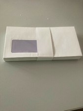&nbsp;Briefumschl&auml;ge f&uuml;nfzig (50) St.mit Fenster 110x220 mm wei&szlig; mit Kleberand neu&nbsp;