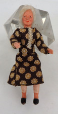 Puppenstuben-Puppe Oma 1950er bis 1960er Jahre (110296)