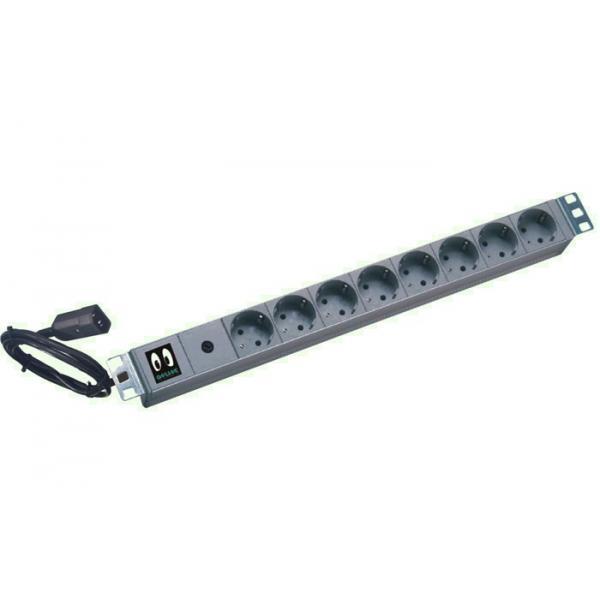 3161865 ONLINE USV-Systeme ONLINE USV-Systeme Power Strip Nero 4,8 m