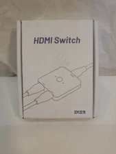 ACASIS HDMI Switch Splitter 4K@60hz, Bidirectional HDMI 2.0 Switcher 2 in 1 Out,