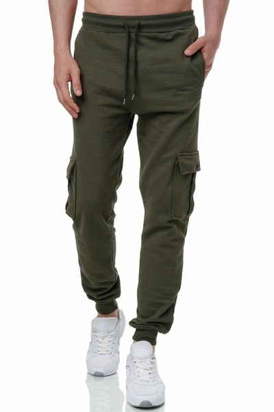 Herren Jogginghose Sporthose Trainingshose Freizeit Neu Cargo Jogger Basic Neu-image
