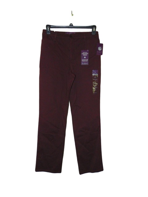 Gloria Vanderbilt Amanda Trouser Purple 