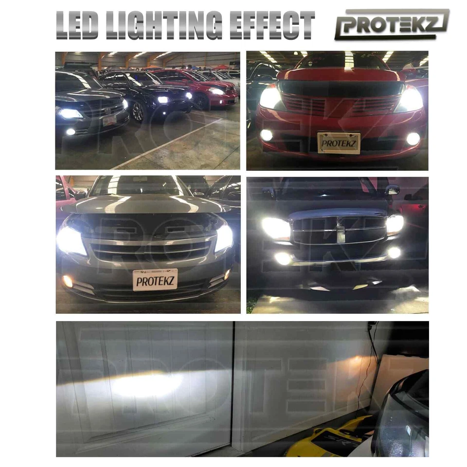 H10 9145 Kit de faros LED 6K bombillas para Ford Excursion 2000-2005 luz antiniebla Foto 4 de 4