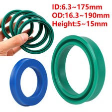 Öldichtung Hydraulik Kolben Dichtung Polyurethan UHS/UN ID 6-175mm Höhe 5-12mm