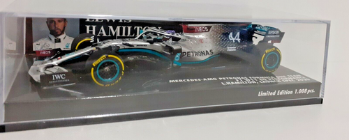Modelo De Coche 1:43 Minichamps F1 Mercedes AMG W11 Lewis Hamilton 2020 Die Cast - Imagen 3 de 6