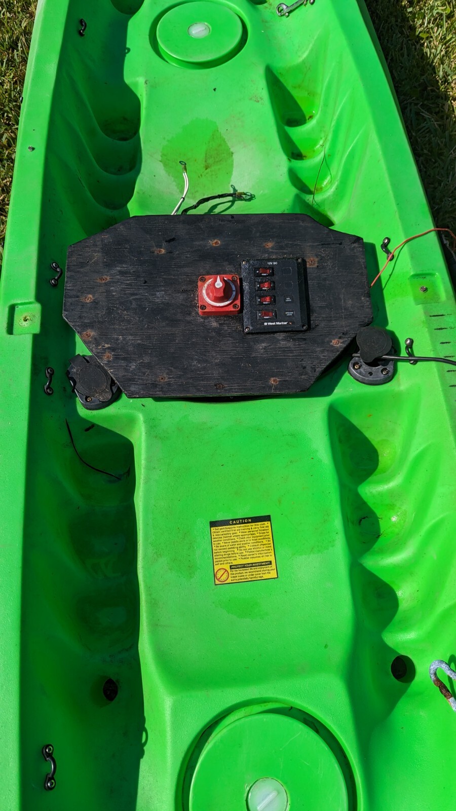 2 Person 14 Ft. Fishing And Fun For Two. Top Rack