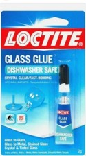 LOCTITE Glass Super Glue CLEAR Dishwasher Safe FAST BONDING Metal Stained 233841