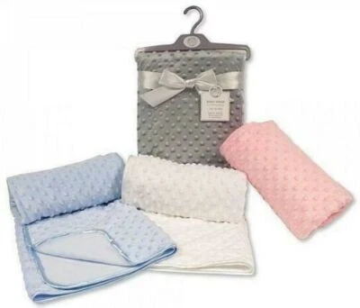 Babydecke Soft Bubble Bobble Dimple Popcorn Halstuch Kinderwagen Wiege Soft Touch 6 Farben