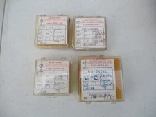 4 Laser Optics Flat Output Windows for Blue & Green Lasers, (2) 1.5" & (2) 2",