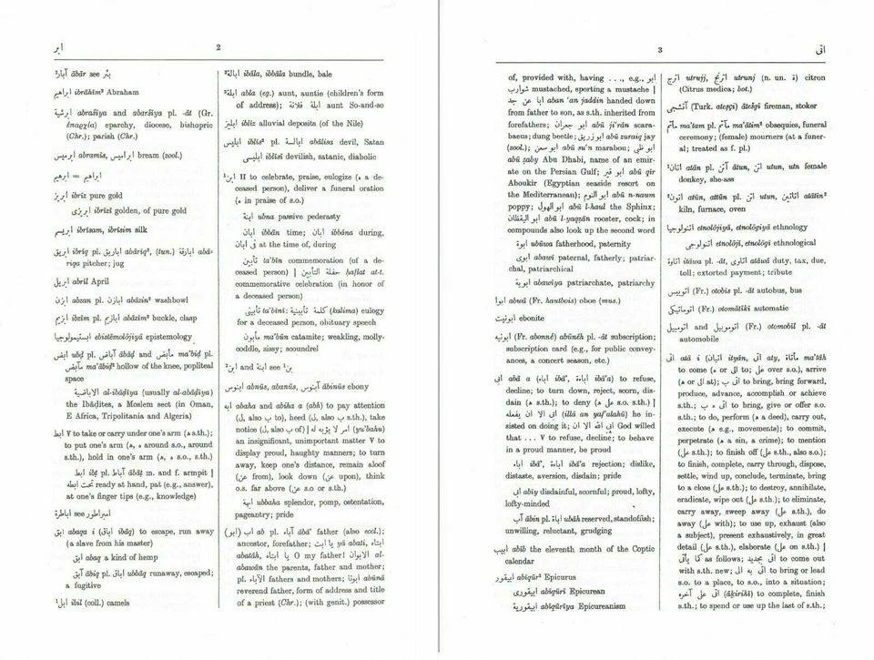 Arabic-English Dictionary:The Hans Wehr Dictionary of Modern Written Arabic HB - Image 2 of 3