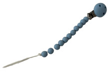 Comfy Cubs Pacifier Clip Silicone Blue