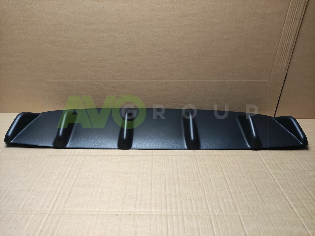 Diffuseur De Pare-chocs Arrière Noir Pour BMW X6 E71 E72 2008-2014 - Neuf, ABS
