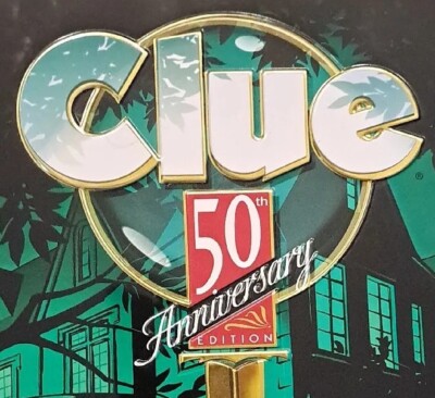 CLUE 50th Anniversary Edition TIN BOX Game 1998 Parker Brothers