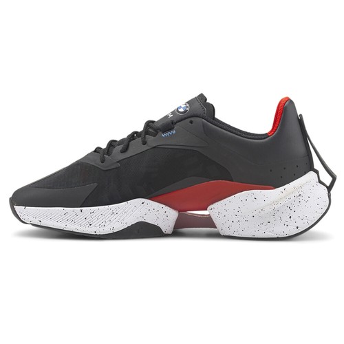 Puma Bmw Mms Lgnd Livery Lace Up Mens Black Sneakers Casual Shoes 30739701 - 第 3/6 張圖片