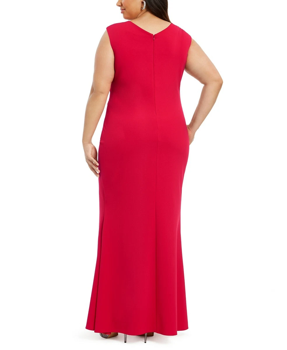 Betsy and adam plus size gowns sales