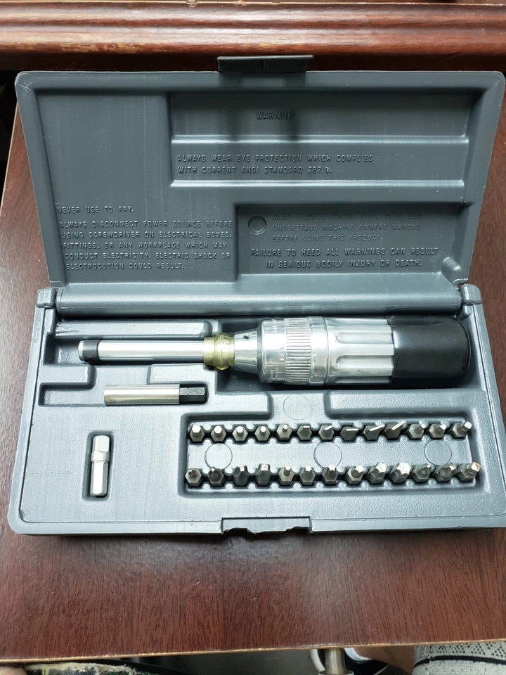 Sturtevant Richmont (86568) CAL 36/4 регулируемый крутящий момент отвертка 29 шт набор - Изображение 3 из 4