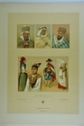 RCF157 Costumes Afrique Algérie Berbère turban  voile ottomane Djouad Mehal