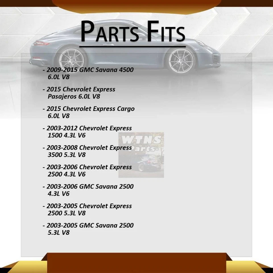 Conjunto de faros izquierdo derecho TYC 2 PIEZAS para Chevrolet Express 2500 2003-2006 4,3 L Foto 3 de 4
