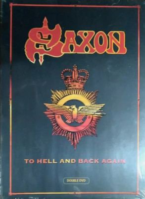 SAXON- To Hell and Back Again  2 DVD SET LIMITED SPECIAL CASE