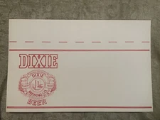 Vintage Dixie Beer Advertisement POP Display Table Sign New Orleans