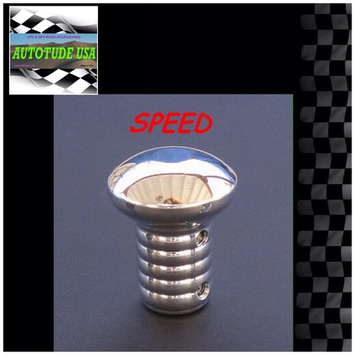 UNIVERSAL AUTOMOTIVE BILLET SHIFT KNOB / SHIFTER "SPEED" MADE IN USA, BLOW OUT! - 第 1/3 張圖片
