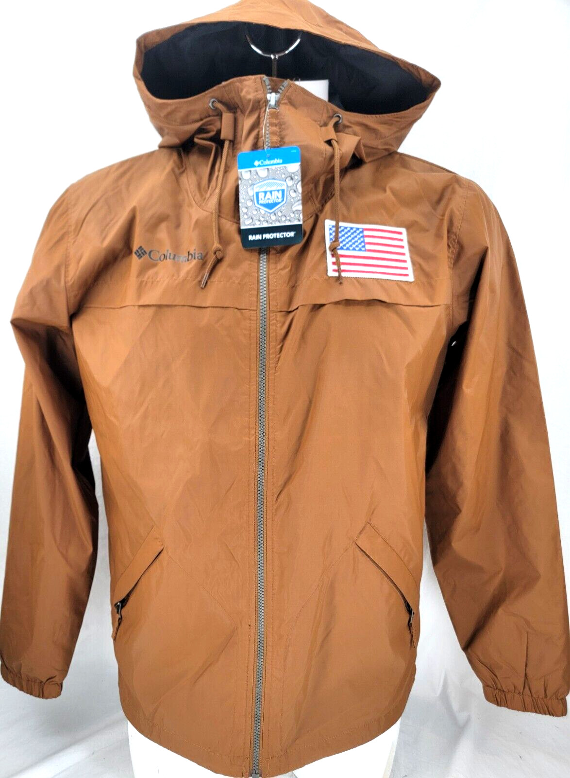 Rain Jacket Columbia Jacket Patch Columbia Jacket Mens Medium