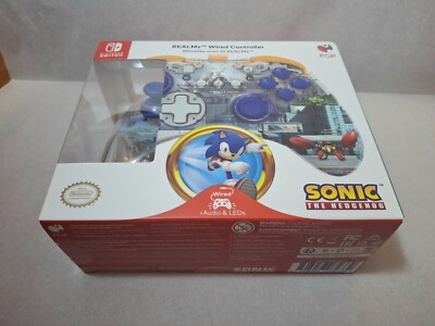 PDP REALMz Nintendo Switch Wired Pro Controller  Sonic The Hedhodge Tails (New) 