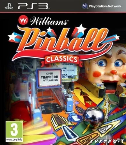PLaystation 3 PS3 Williams Pinball Classics Game Spiel Flipper