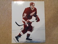 KIRK MALTBY RED WINGS 8 X 10 AUTOGRAPH W/COA