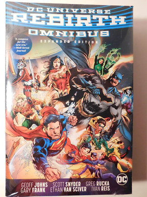 DC Universe Rebirth Omnibus Expanded Edition . BRAND NEW SEALED.