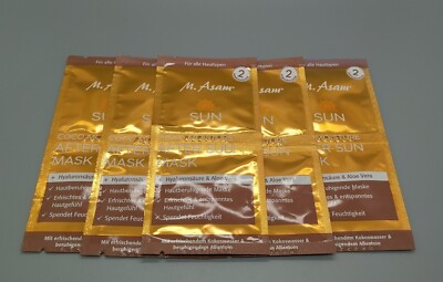 5x M. Asam: Coco Moisture After Sun-Maske (5 Pack=10 Anwendungen)