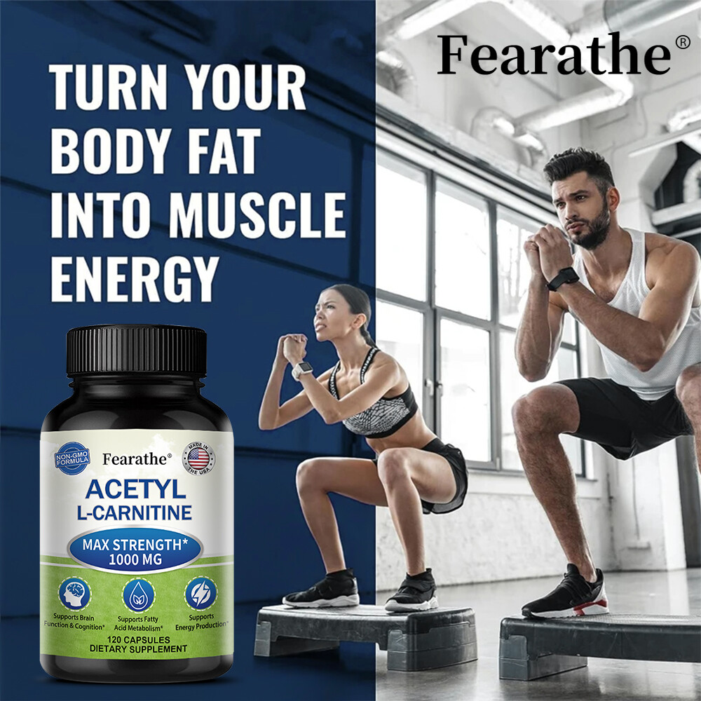 Acetyl L-Carnitine Strengthen Mitochondria Support Cognitive Function  30-120 Ct | eBay