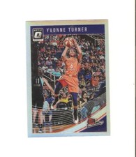 yvonne turner 2019 panini wnba optic holo,nebraska,phoenix mercury #8.
