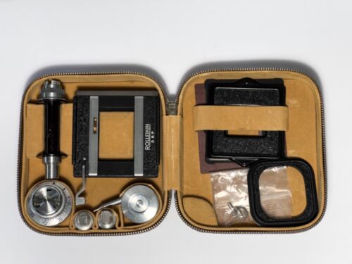 Rolleiflex Rollei Rolleikin 2. 3,5 - 35mm Film Adapter Set - Afbeelding 1 van 11
