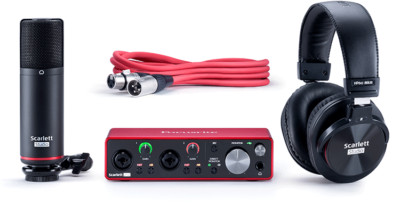 DTM・DAW FOCUSRITE Scarlett 2i2 Studio Pack gen3 Focusrite Scarlett 2i2 Studio (3rd Gen) USB Audio Interface