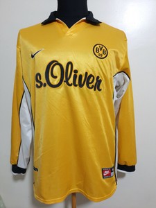 Borussia Dortmund BVB jersey nike 1998/00 Home Football ...