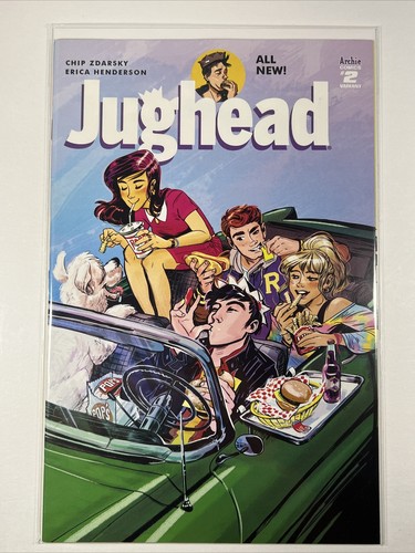 Jughead #1-3 Henderson Variant Archie Comics, 2015 High Grade - Picture 3 of 4