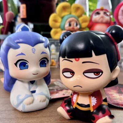 Nezha 2: The Demon Child Conquers the Sea Plastic Car - Mounted Dolls toys
