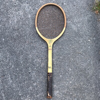 Reach Wright & Ditson, Nassau Antique/vintage Wooden Tennis Racquet