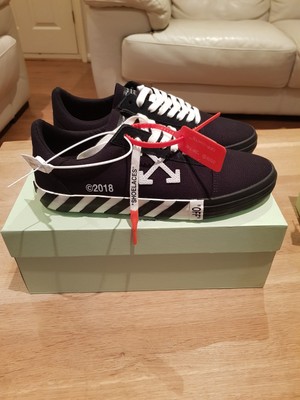 vans vulcanized off white