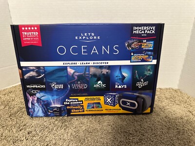 Let's Explore VR Headset for Kids with Oceans - A Virtual Reality Family