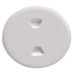 Beckson DP50-W 5" Twist-Out Deck Plate - White - Picture 1 of 1