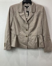 NWT Ann Taylor Women's Size 10 Beige Blazer