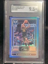 2022-23 Panini One And One PJ Washington Jr Blue 35/40