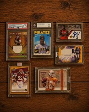 Panini Topps 2020 NFL NBA MLB Trading Card Lot 6 Autographed Rookie Memorabilia