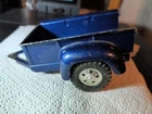 Vintage 1957 Tonka Stepside Blue Pickup Truck Trailer