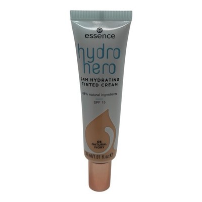 Essence: Hydro Hero 24H Hydrating Tinted Cream - 05 Natural Ivory - 30 ml